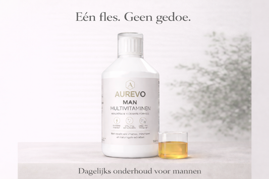 Aurevo Man Multivitaminen Sinaasappelsmaak