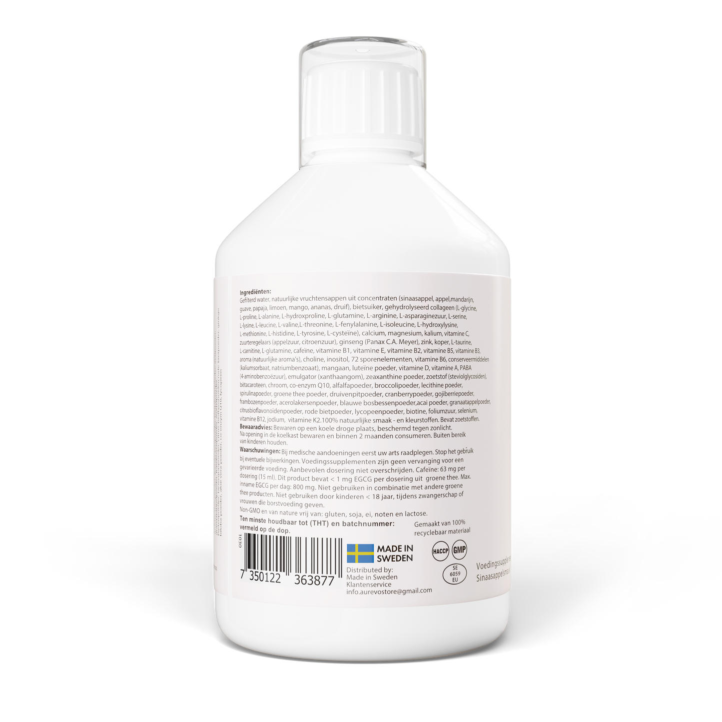 Aurevo Man Multivitaminen Sinaasappelsmaak